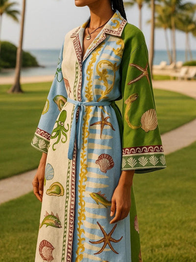 Midi φόρεμα Eleganza Marina