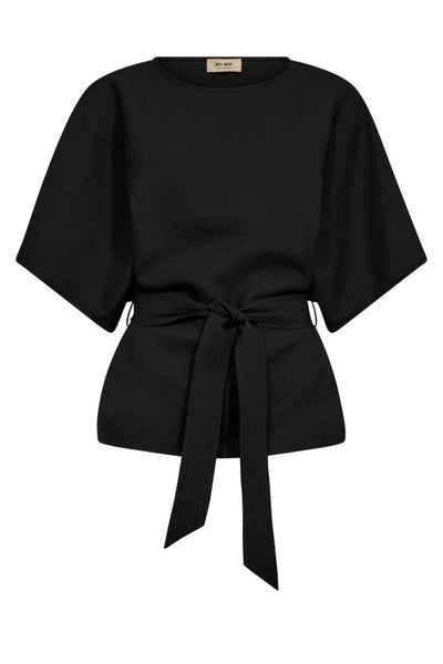 Blusa Rikala Miley | Μαύρο | Μπλούζα Mos Mosh