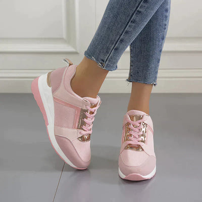 Maja™ | Άνετα Sneakers με Υψηλό Τακούνι