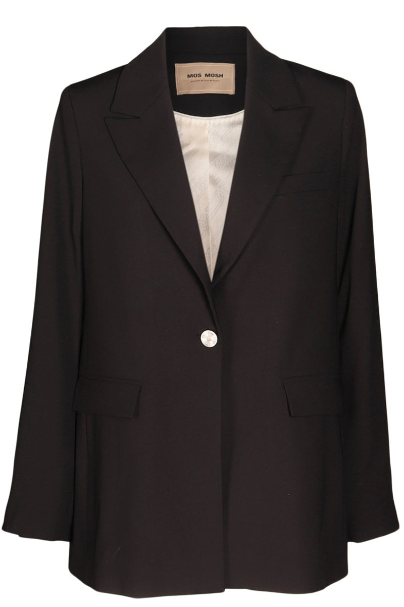 Blazer Bine Leia | Μαύρο | Blazer της Mos Mosh