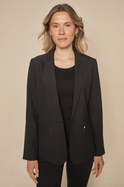Blazer Phoebe Miley | Μαύρο | Blazer de Mos Mosh