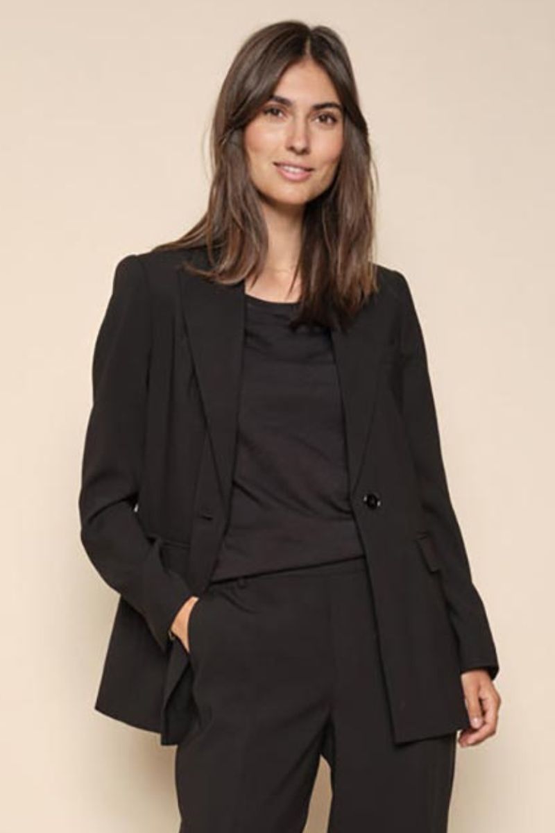 Blazer Bine Leia | Μαύρο | Blazer της Mos Mosh