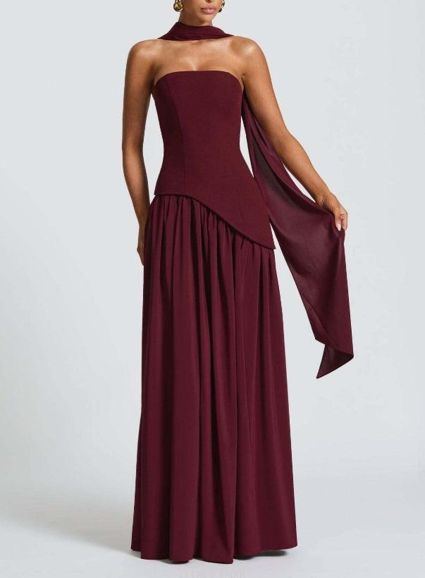 Elegant Μακρύ Φόρεμα με Σχίσιμο