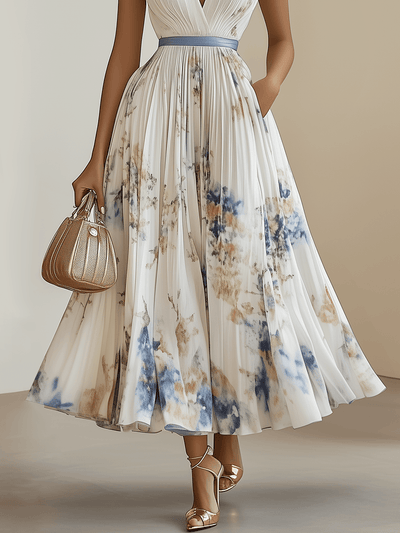 Chic Floral Maxi Dress