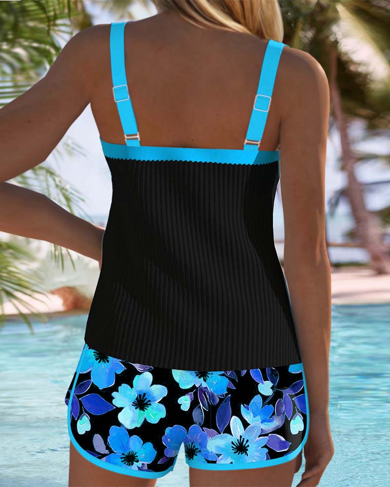 Ιζαμπέλ | Άνετο Tankini με Λουλουδάτο Σχέδιο" can be rewritten as:

"Ιζαμπέλ | Άνετο Tankini με Λουλουδάτη Διακόσμηση