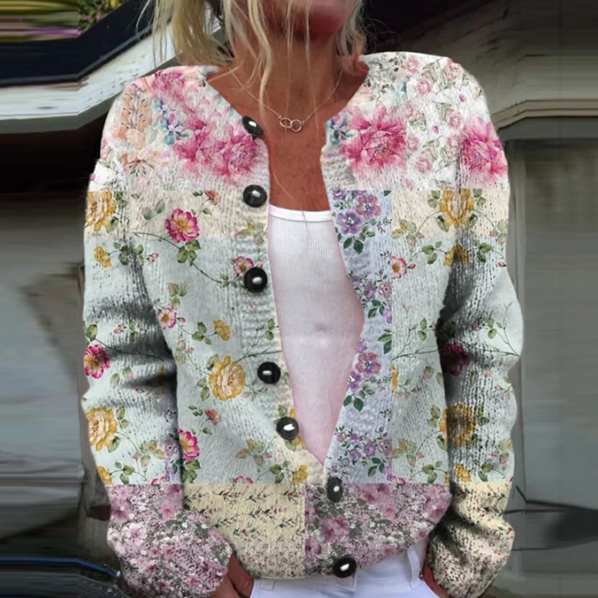 Lowri | Floral Cardigan