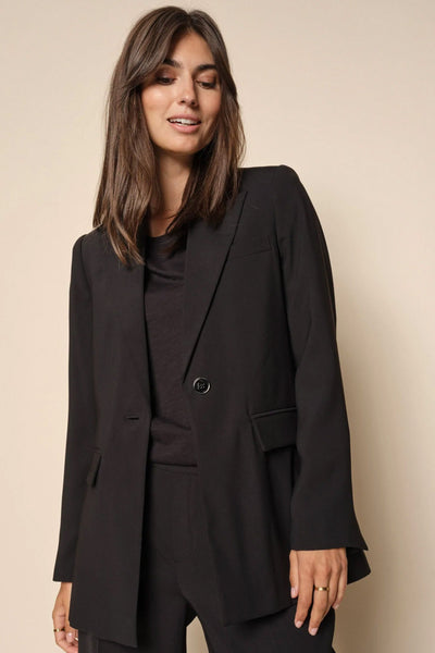 Blazer Bine Leia | Μαύρο | Blazer της Mos Mosh