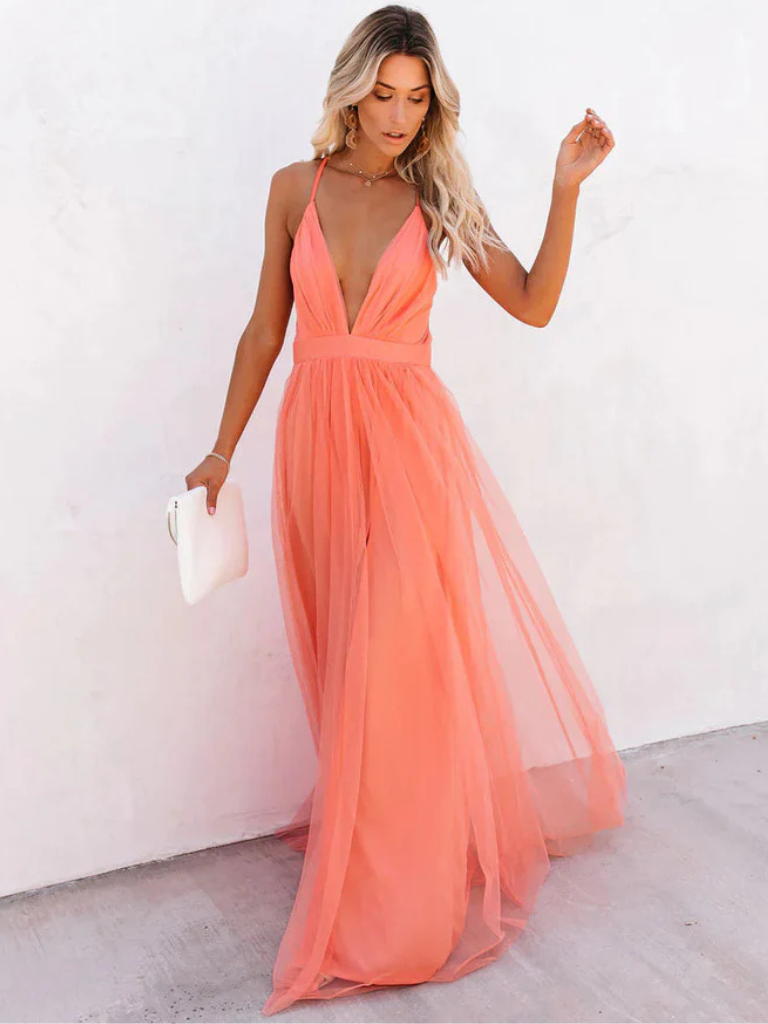 Aurora Bloom™ | A-Line Tulle Dress