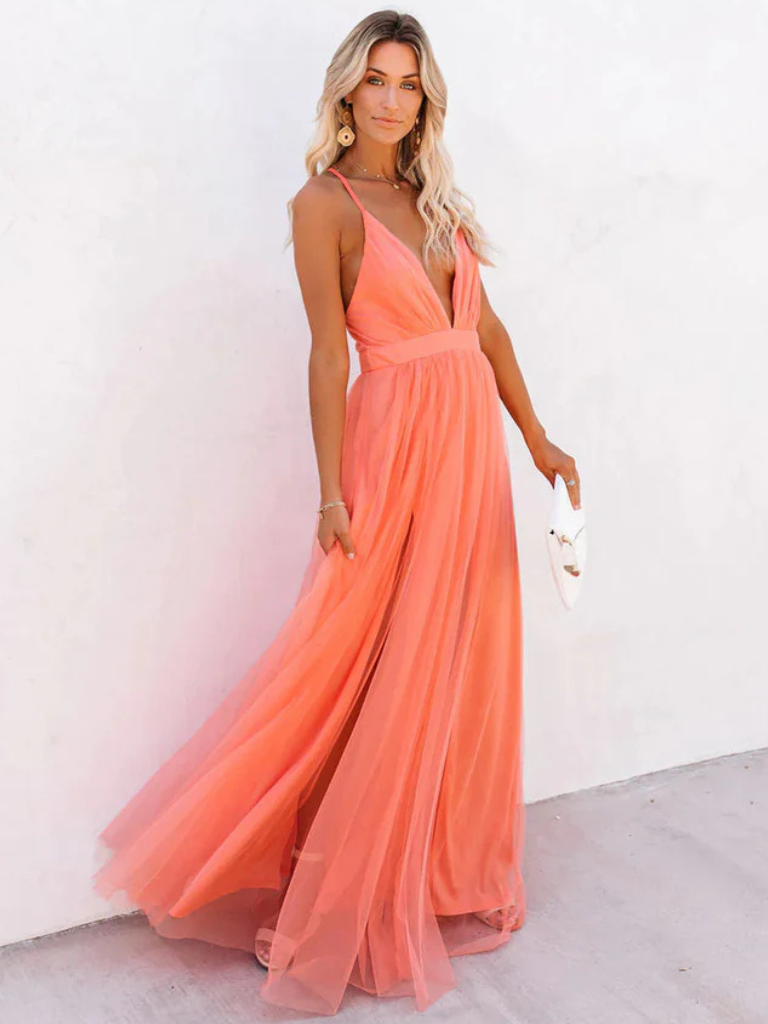 Aurora Bloom™ | A-Line Tulle Dress
