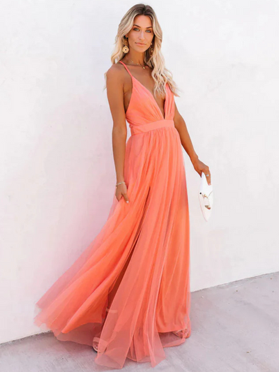 Aurora Bloom™ | A-Line Tulle Dress