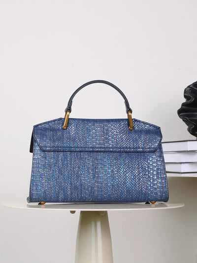 Τσάντα Tote εμπνευσμένη από φίδι Πύθωνα Celeste