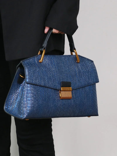 Τσάντα Tote εμπνευσμένη από φίδι Πύθωνα Celeste