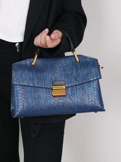Τσάντα Tote εμπνευσμένη από φίδι Πύθωνα Celeste