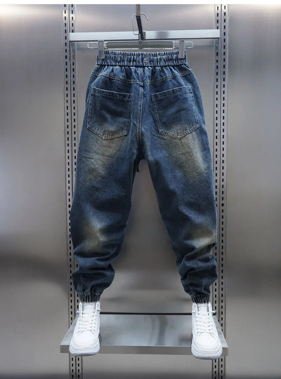 Laurent™ | Μπλουτζίν Παντελόνι Baggy με Ζώνη