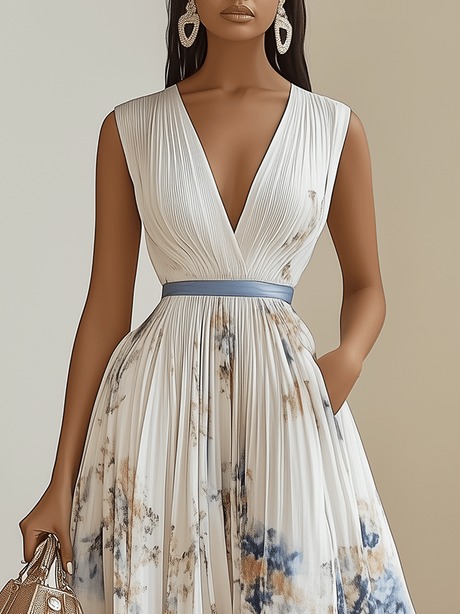 Chic Floral Maxi Dress