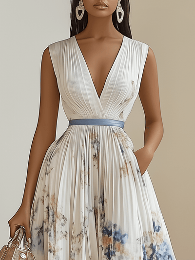 Chic Floral Maxi Dress