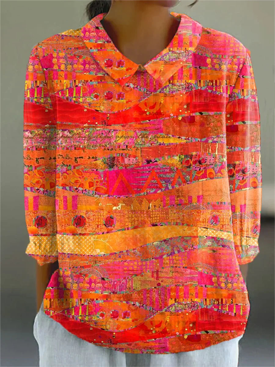 Vintage Πολύχρωμη Τ-shirt