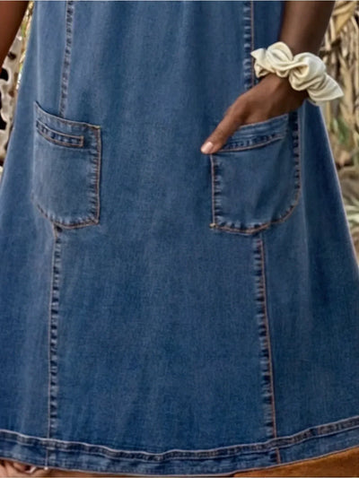 Sofia® | Μαλακό Φόρεμα από Denim