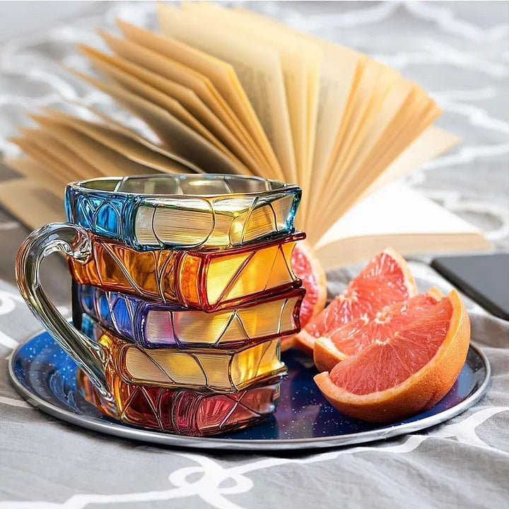 MugArt - Κούπα με Βιβλίο Ζωγραφισμένο