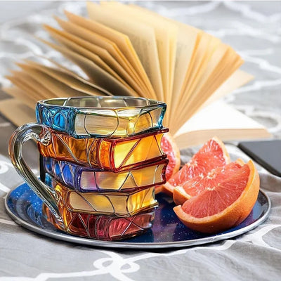 MugArt - Κούπα με Βιβλίο Ζωγραφισμένο