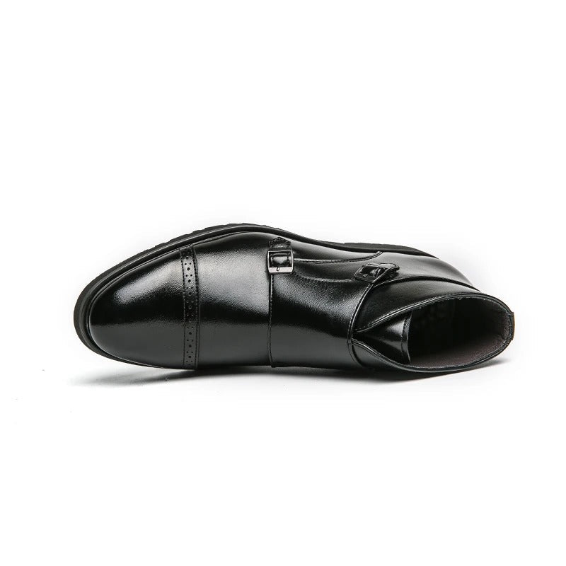 Parker | Διπλά Monk Μποτάκια από Οικολογικό Δέρμα