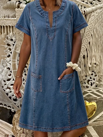 Sofia® | Μαλακό Φόρεμα από Denim