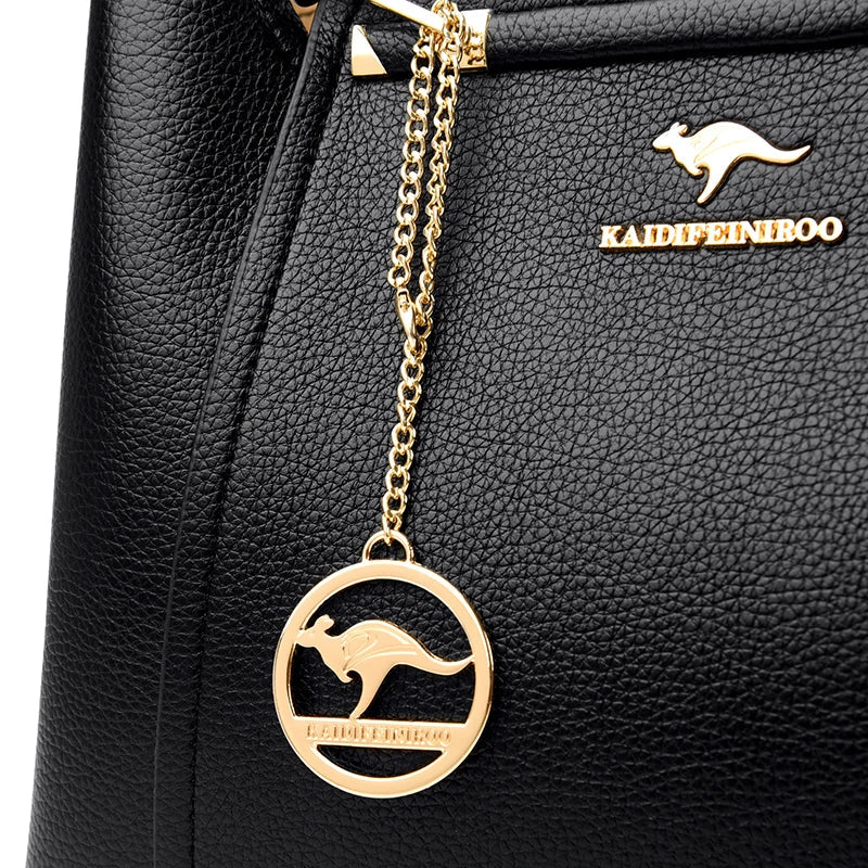 Anastasia™ | Μαλακή Δερμάτινη Τσάντα