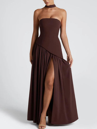 Elegant Μακρύ Φόρεμα με Σχίσιμο