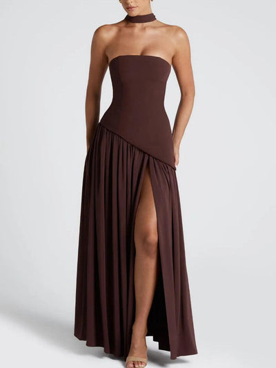 Elegant Μακρύ Φόρεμα με Σχίσιμο