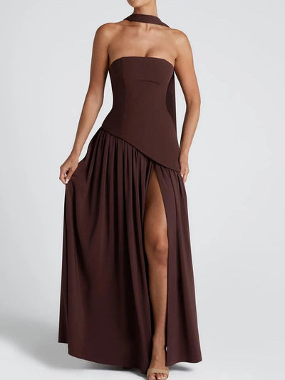 Elegant Μακρύ Φόρεμα με Σχίσιμο
