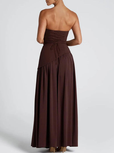 Elegant Μακρύ Φόρεμα με Σχίσιμο