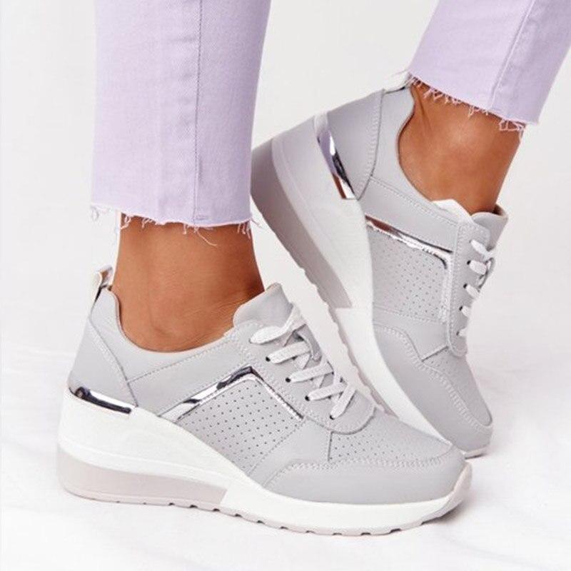 Maja™ | Άνετα Sneakers με Υψηλό Τακούνι