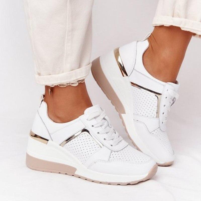 Maja™ | Άνετα Sneakers με Υψηλό Τακούνι