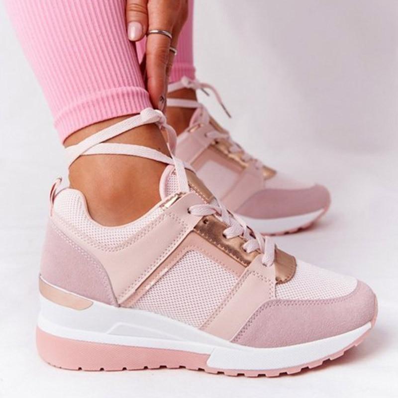 Maja™ | Άνετα Sneakers με Υψηλό Τακούνι